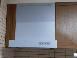 福岡キッチン取付け隊　レンジフードのちょっと変わった選び方　施工前